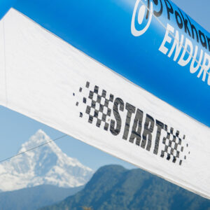 Pokhara Enduro Race startline