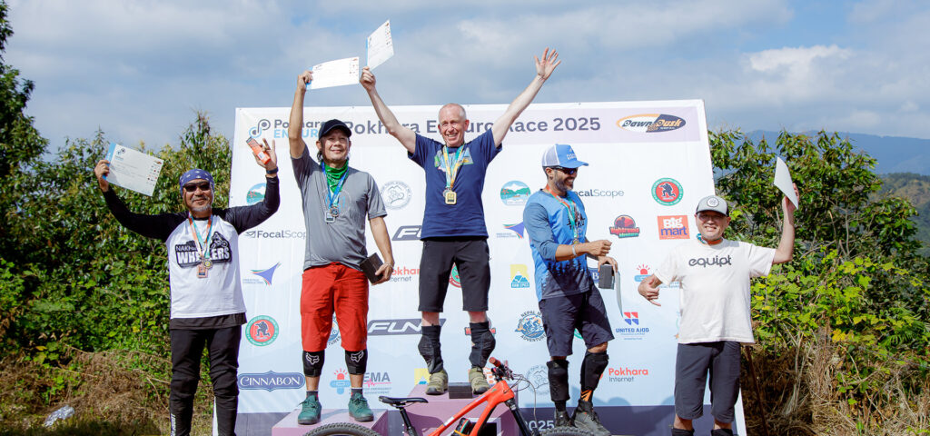 Pokhara Enduro Race veteran category