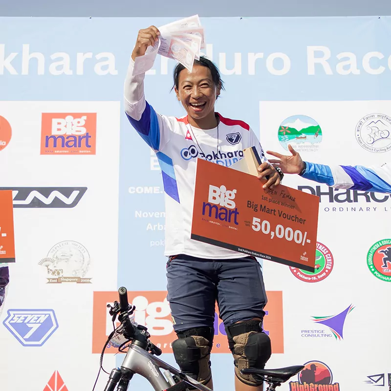Laxmi Magar - Pokhara Enduro Race