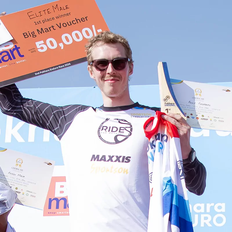 Philip Fazerberg - Pokhara Enduro race